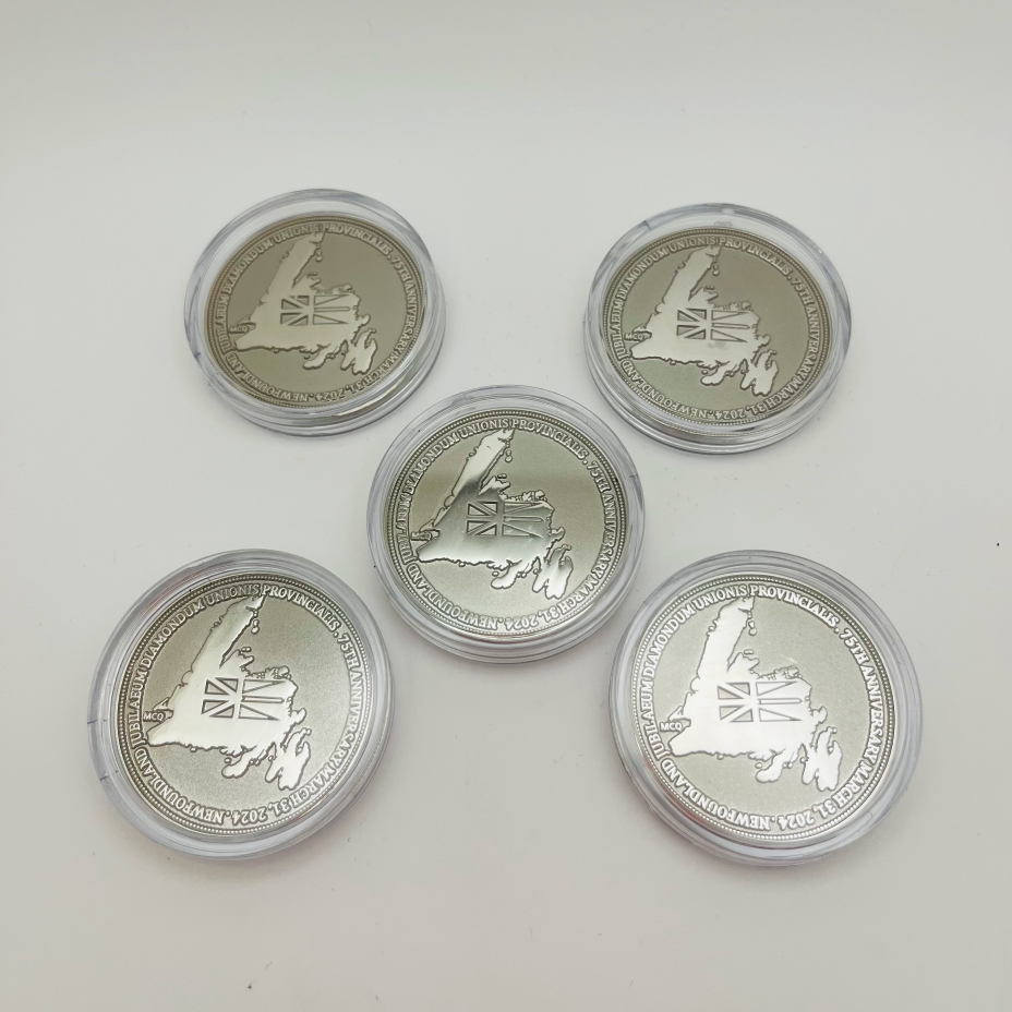 5 Pieces Commemorative Medallian Set